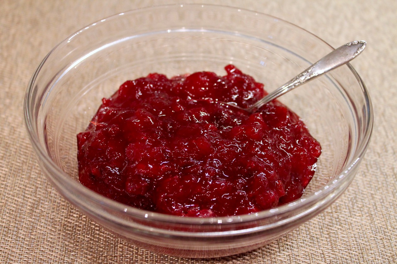 Cook In / Dine Out: Orange-Ginger Cranberry Sauce