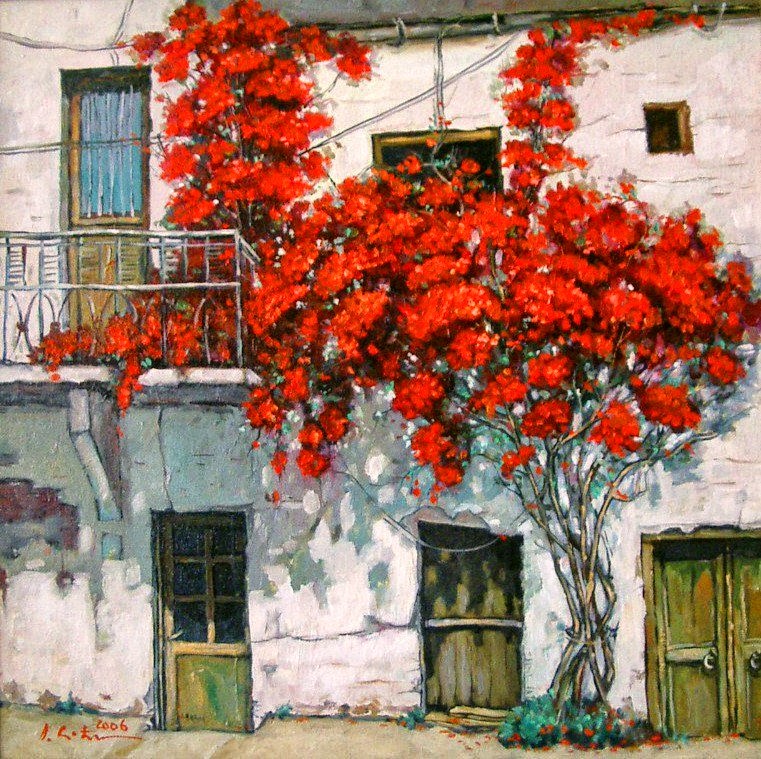 David Croitor | Romanian Painter | 1958 | City Street Paintings