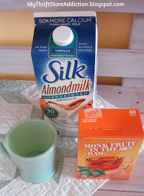 Almond milk lattes