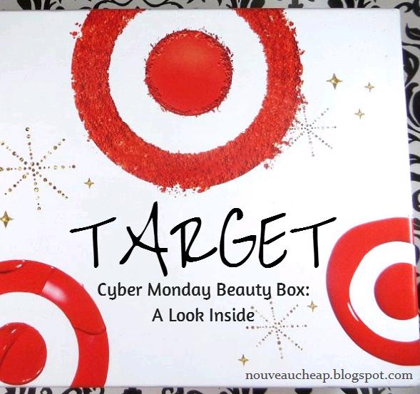 Unboxing: Target Cyber Monday 2014 Beauty Box | Nouveau Cheap