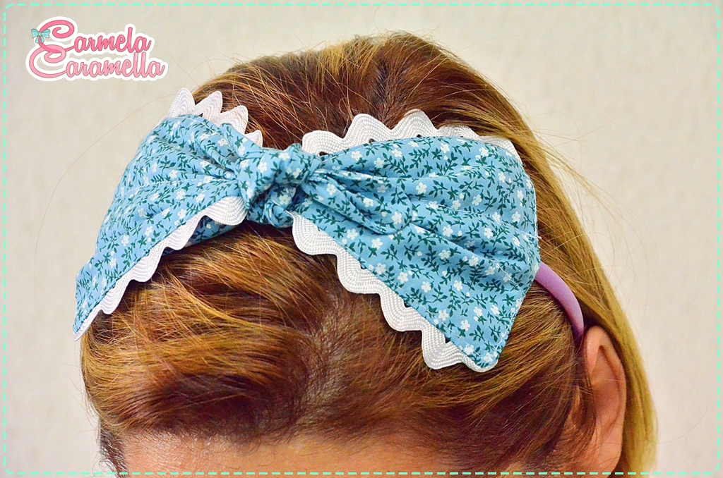 MOLDE TIARA DE CABELO TIARA CARMELA Diy Feltro