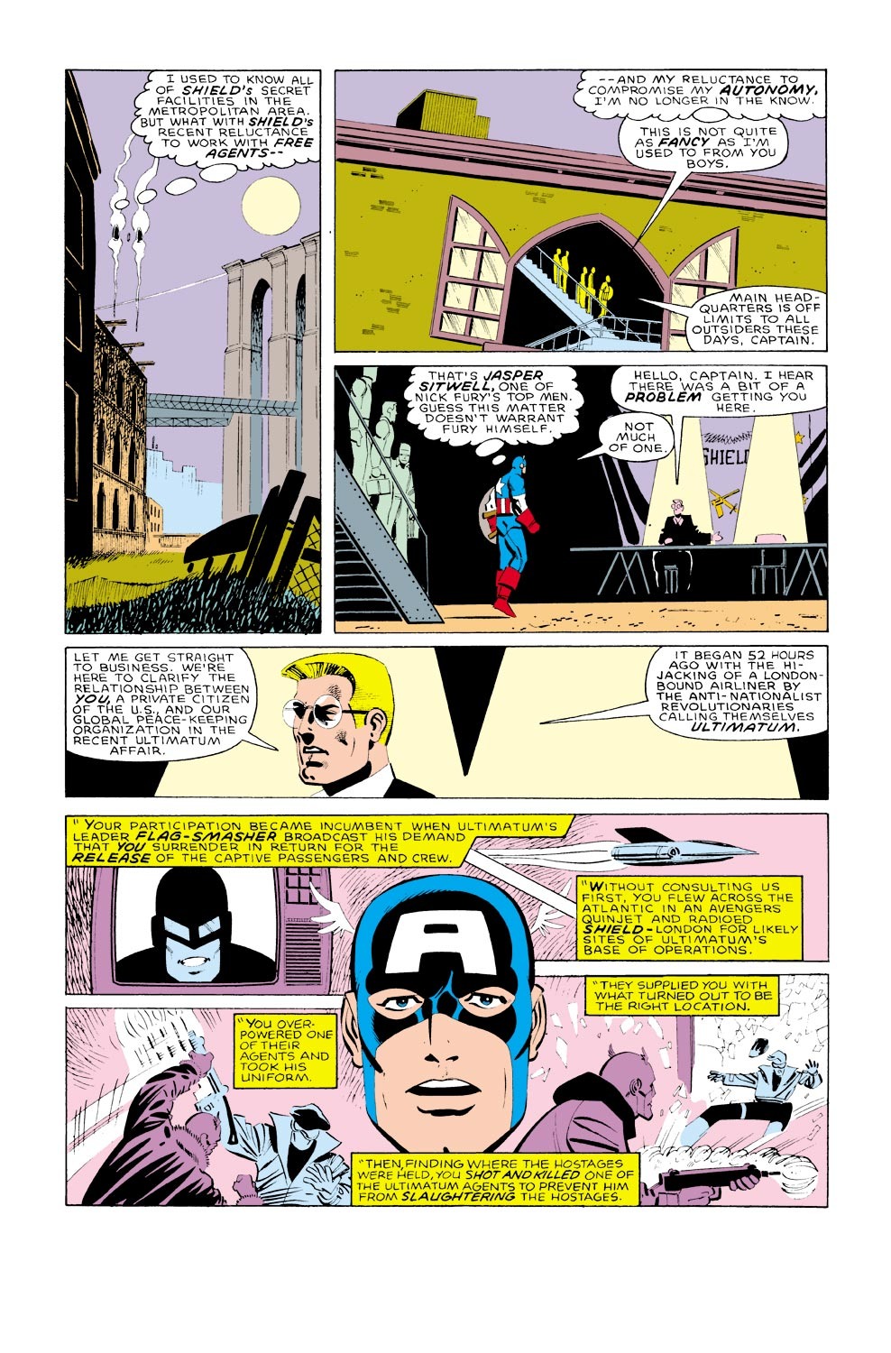 Captain America (1968) Issue #323 #251 - English 7