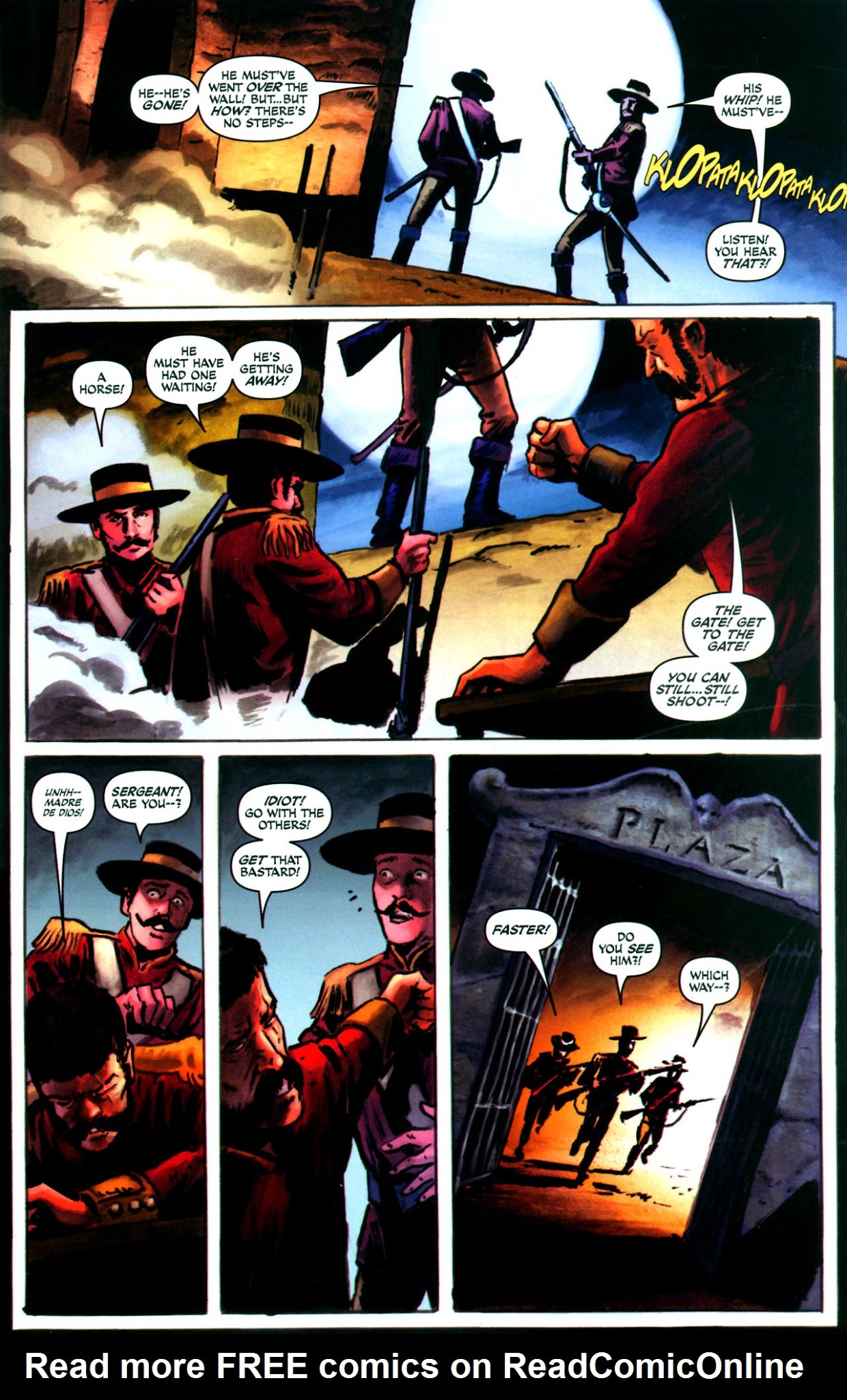 Read online Zorro (2008) comic -  Issue #3 - 23