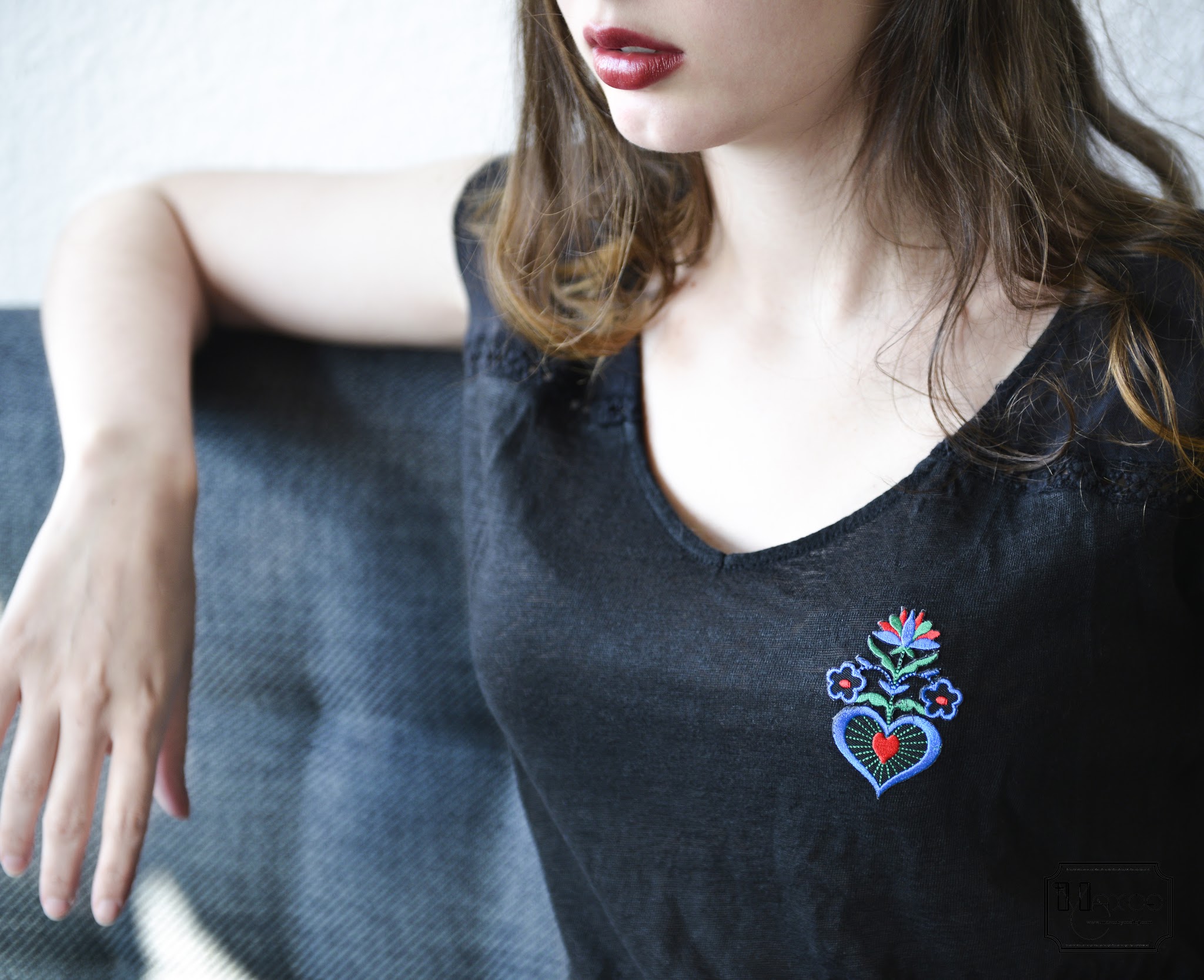 MAXCE Easy DIY trendy embroidery top