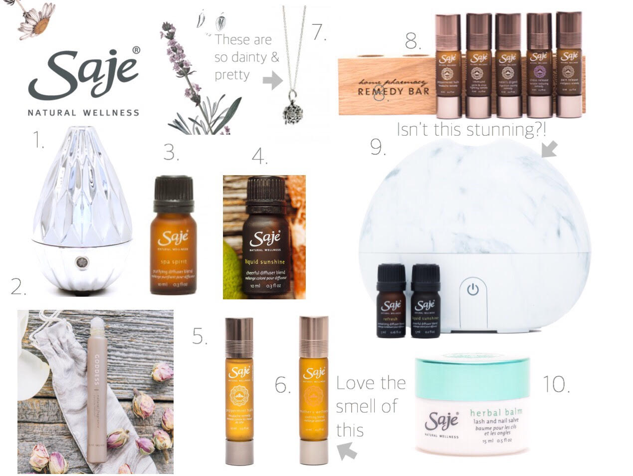 Weekly Faves Saje Wellness house of hire