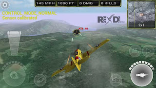 FighterWing 2 Flight Simulator 2.70 Apk+Data Mod Unlimited Money Terbaru