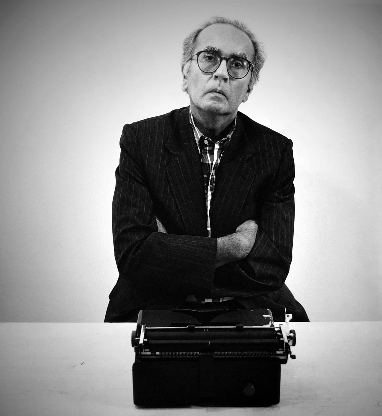 lalo borja Dos Retratos de Fernando Cruz Kronfly, Cali, Colombia 1996