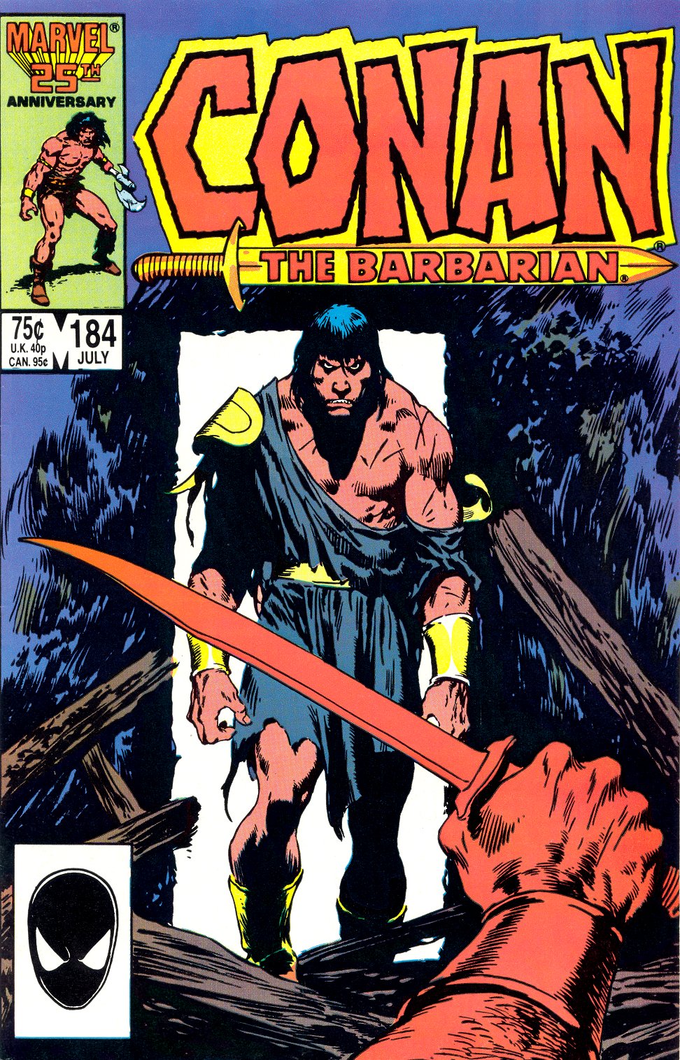 Read online Conan the Barbarian (1970) comic -  Issue #184 - 1