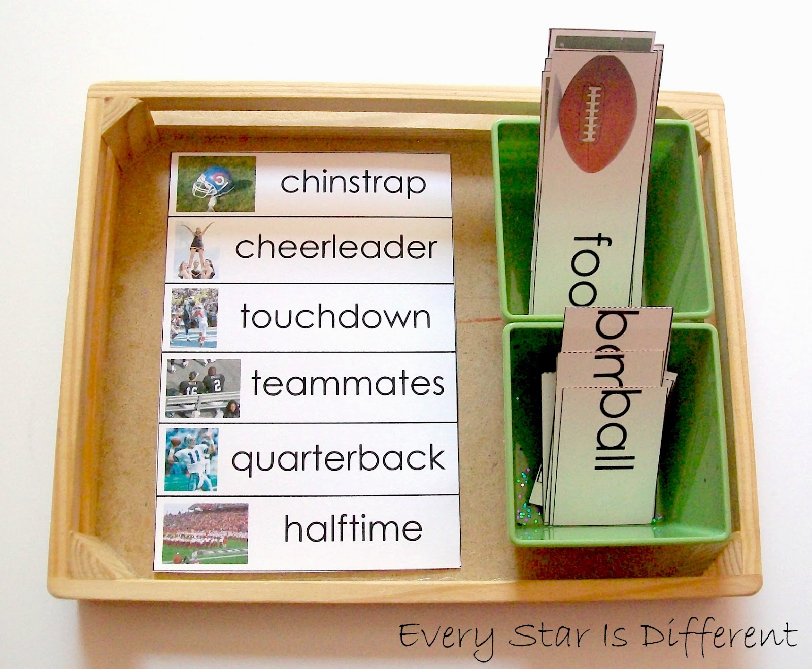 Football Compound Word Activity