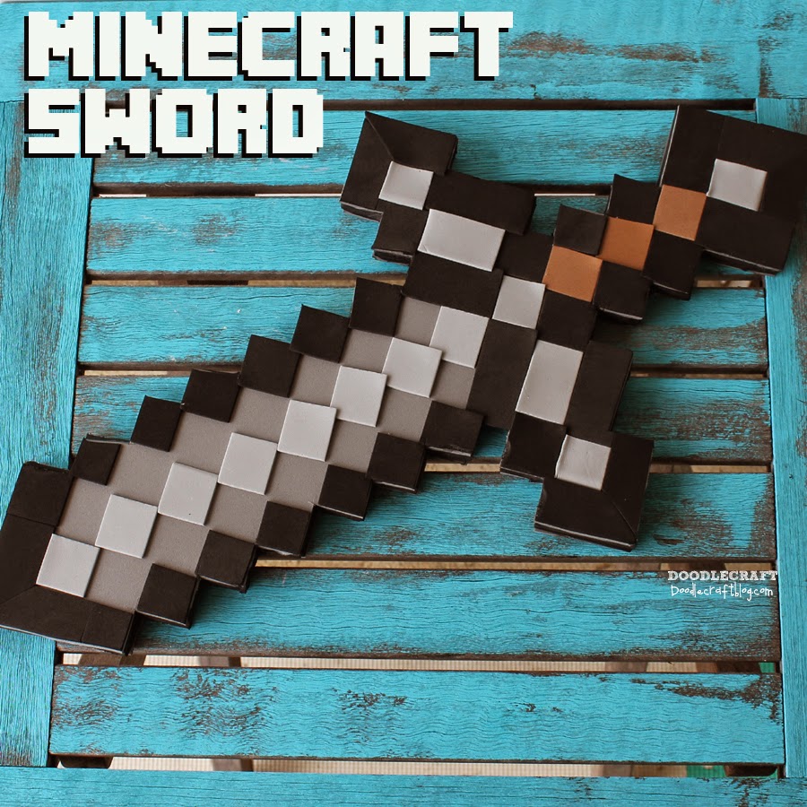 Foam Minecraft Sword DIY