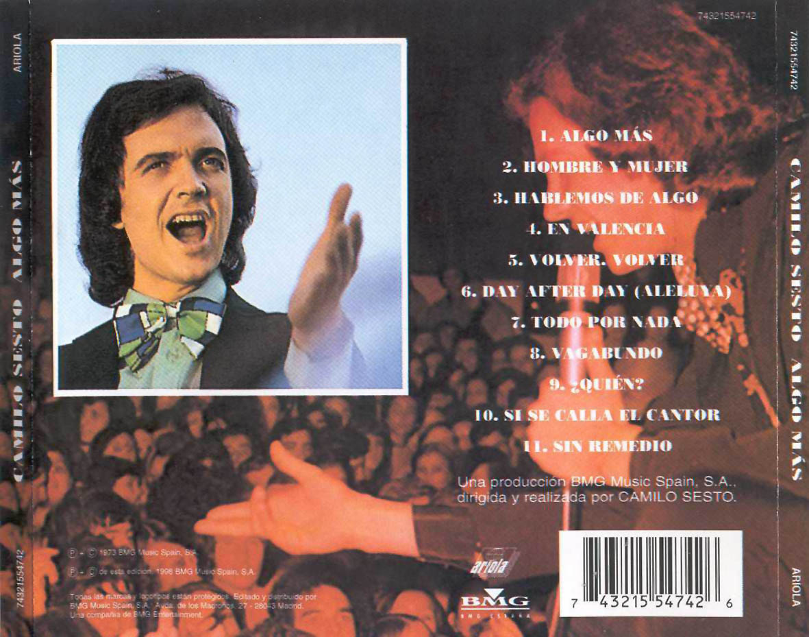 CAMILO SESTO ALBUM CAMILO SESTO (1973)