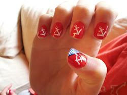 nail sailor nails anchor designs linda posted am toe really super