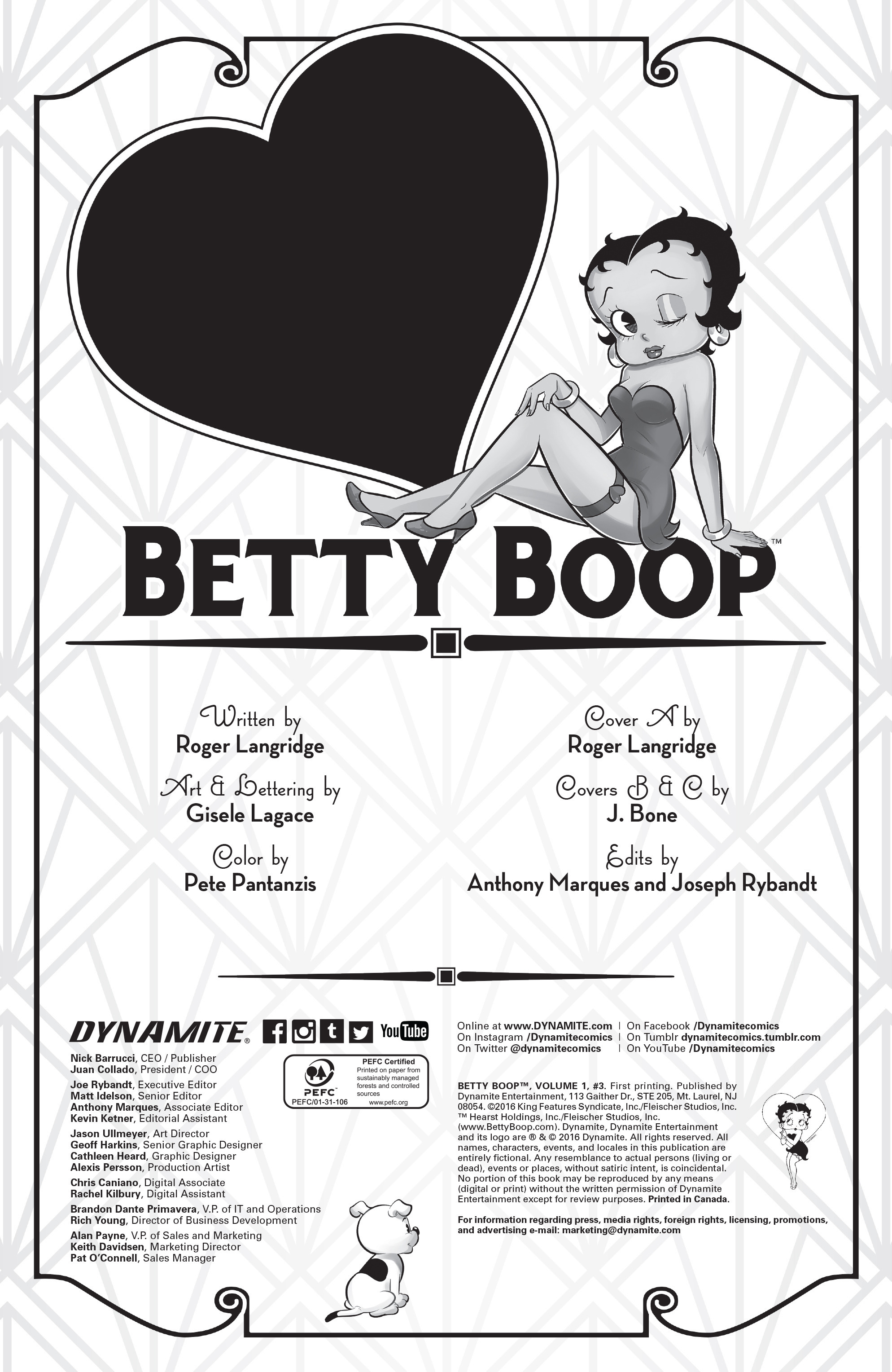 Read online Betty Boop comic -  Issue #3 - 3