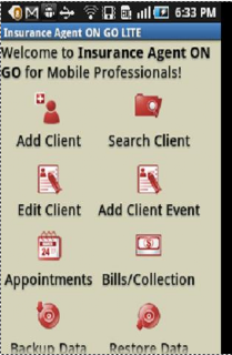 Insurance Agent ON GO Mobile App Insurance Agent ON GO Mobile App
