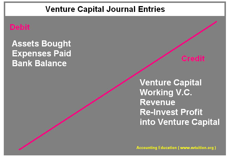 Journal Entries of Venture Capital Accounting Education