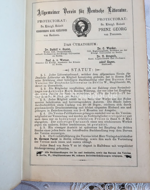 Lebensregeln. Ernstes und Heiteres aus der Gesundheitspflege. 5. Tausend, Reclam Carl, Berlin, Verein für Deutsche Literatur, 1893