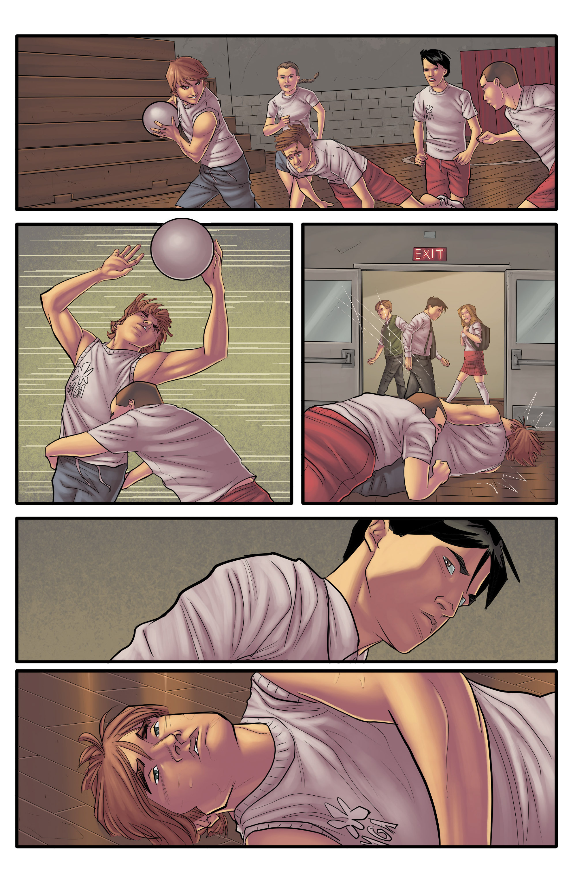 Read online Morning Glories comic -  Issue #41 - 7