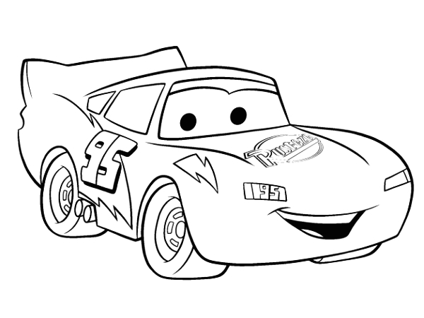 Disney Cars - Gambar Mewarna