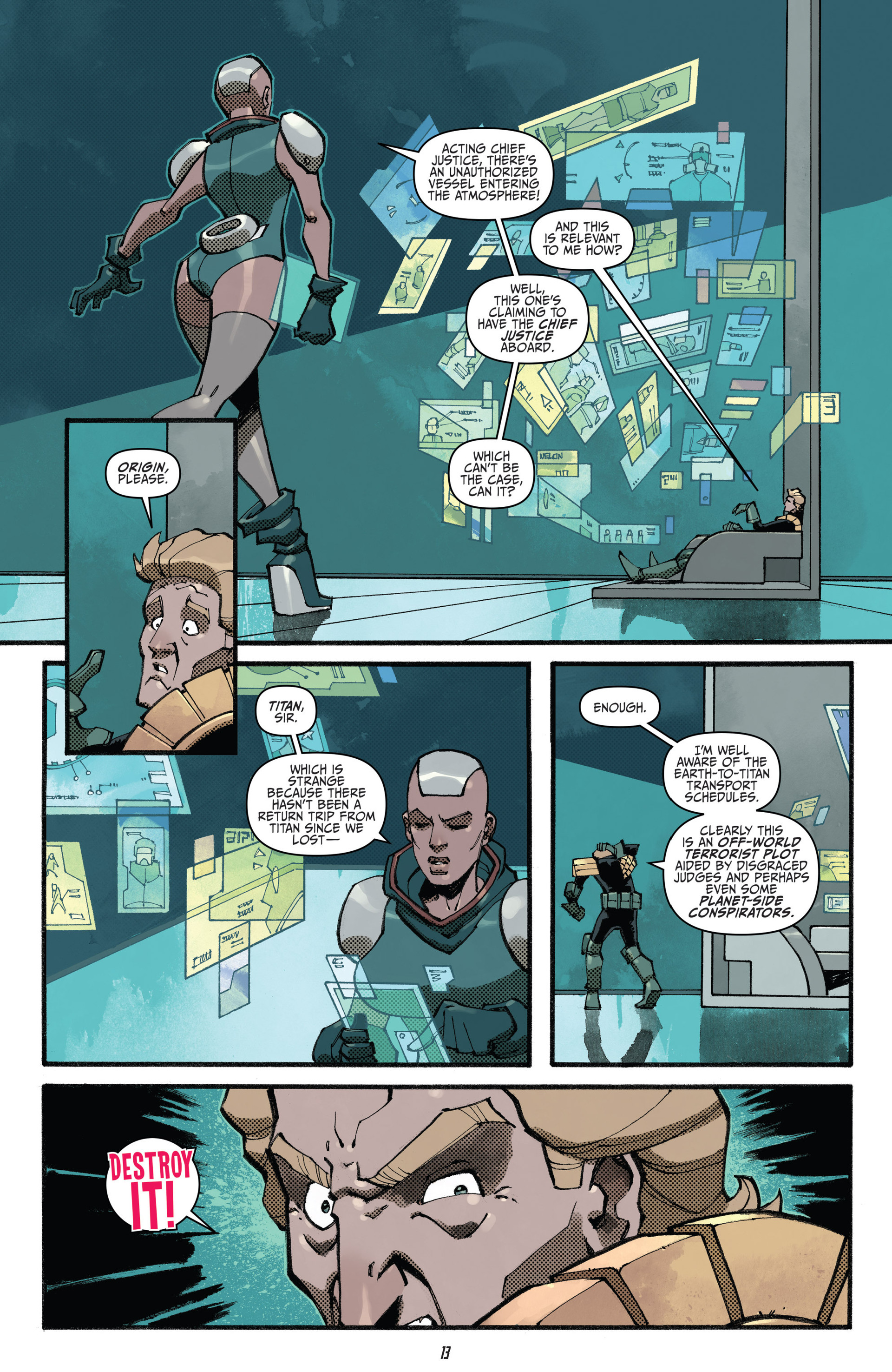 Read online Judge Dredd (2012) comic -  Issue #24 - 15