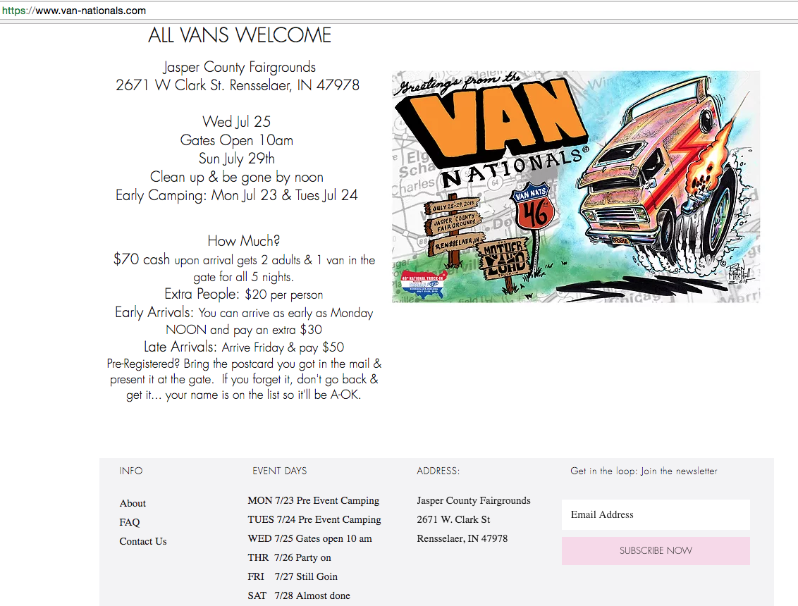vans email address