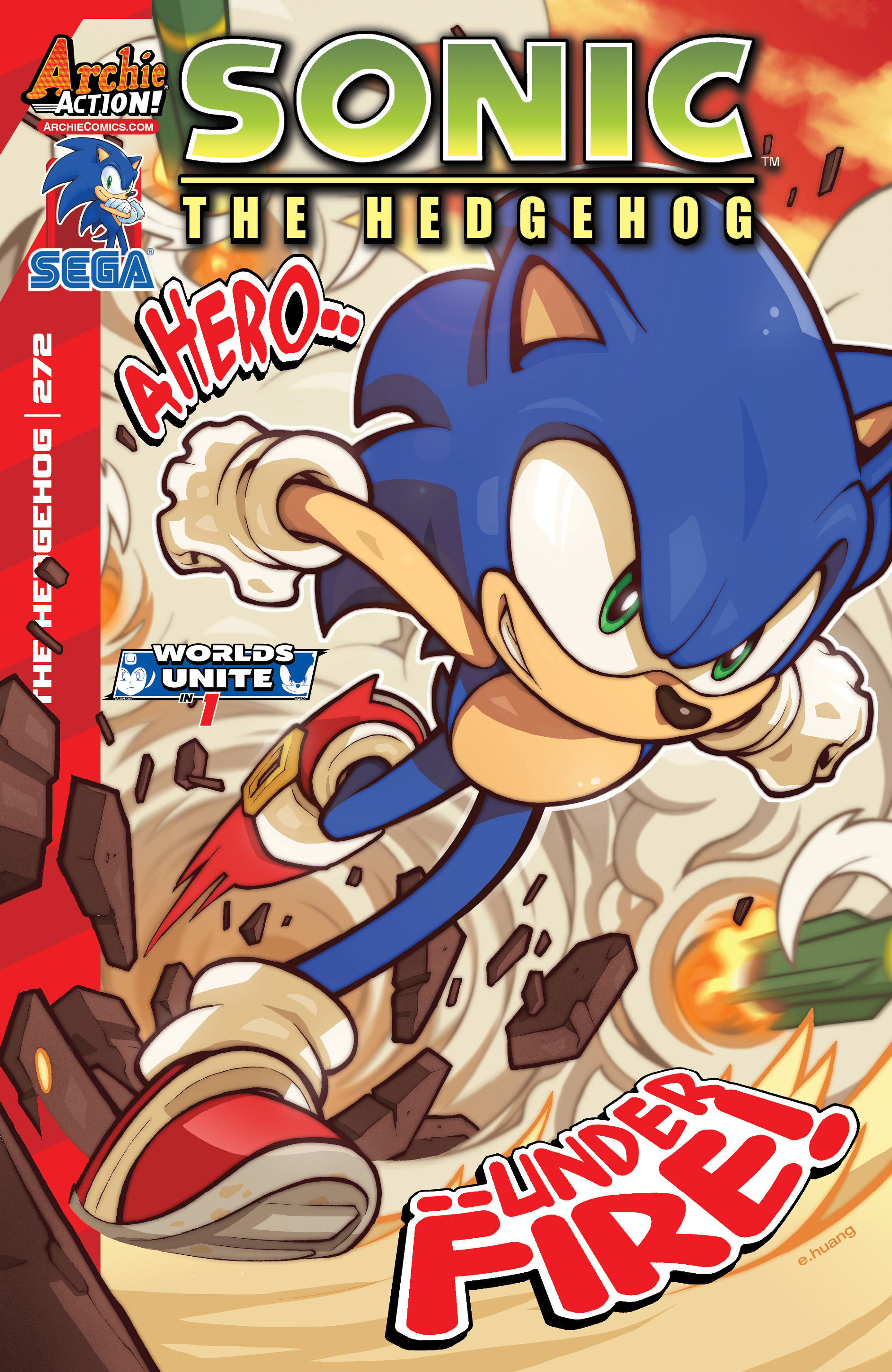 Read online Sonic The Hedgehog comic -  Issue #272 - 1