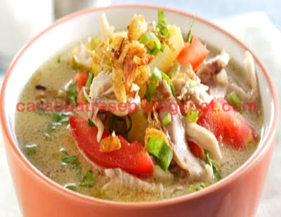 Foto Resep Soto Ayam Santan Gurih Pedas Sederhana Spesial Asli Enak