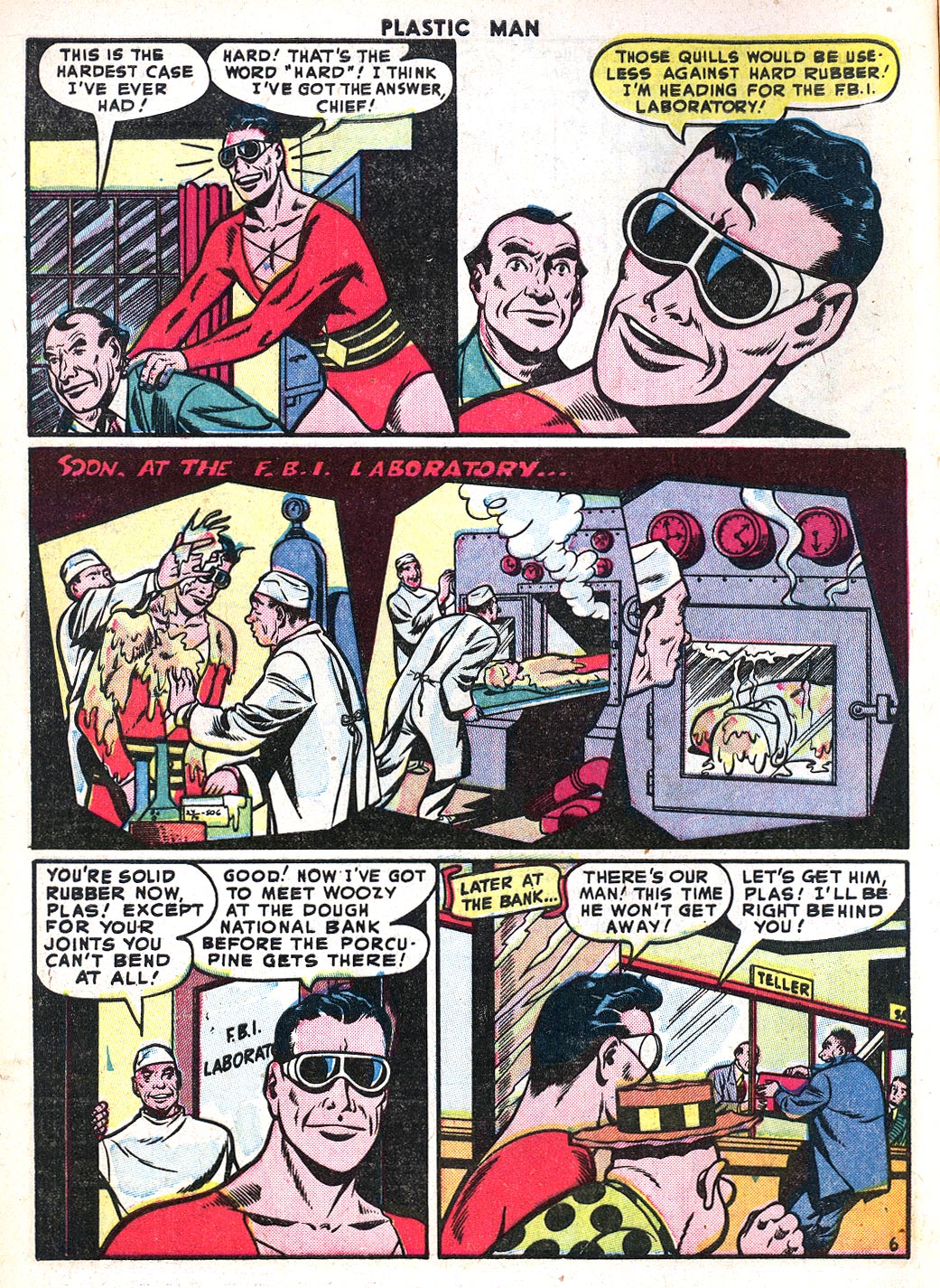 Read online Plastic Man (1943) comic -  Issue #35 - 8