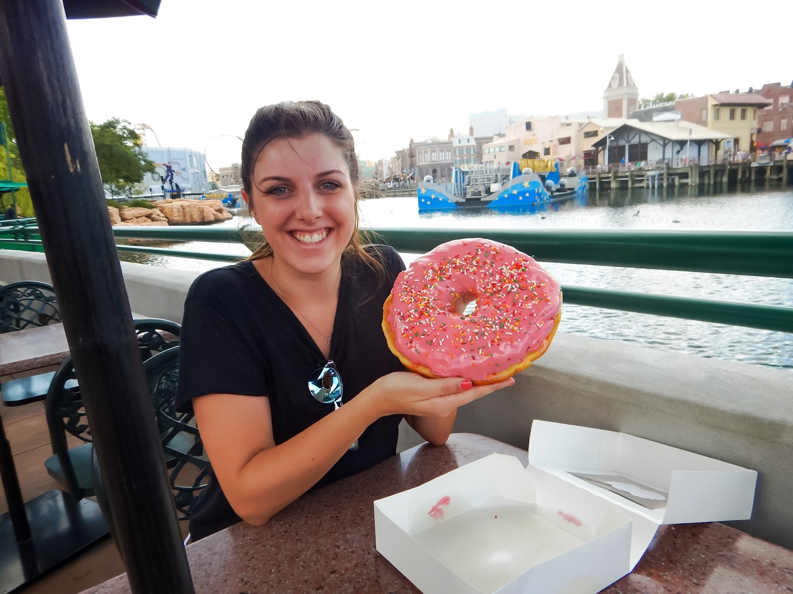 world famous pink donut
