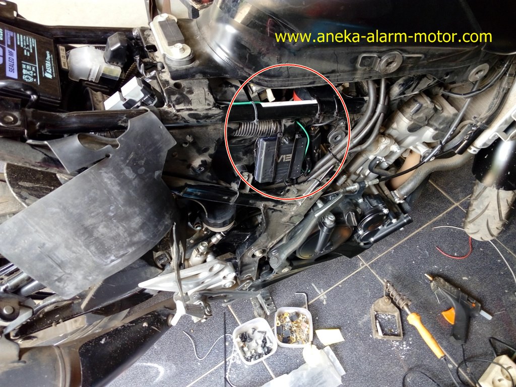 Cara Pasang Alarm Motor Remote Pada Suzuki Gsx S150