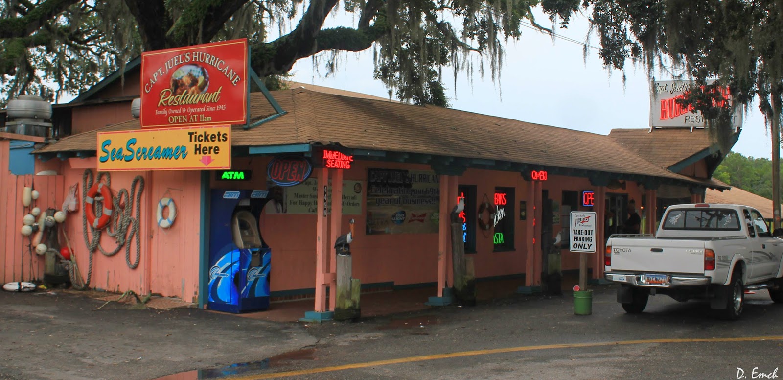 Capture America Journal Little River SC river, history and restaurant