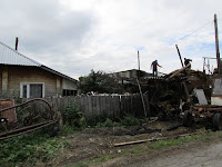(ФОТО) Пожар в село Курьи ул. Красных Орлов