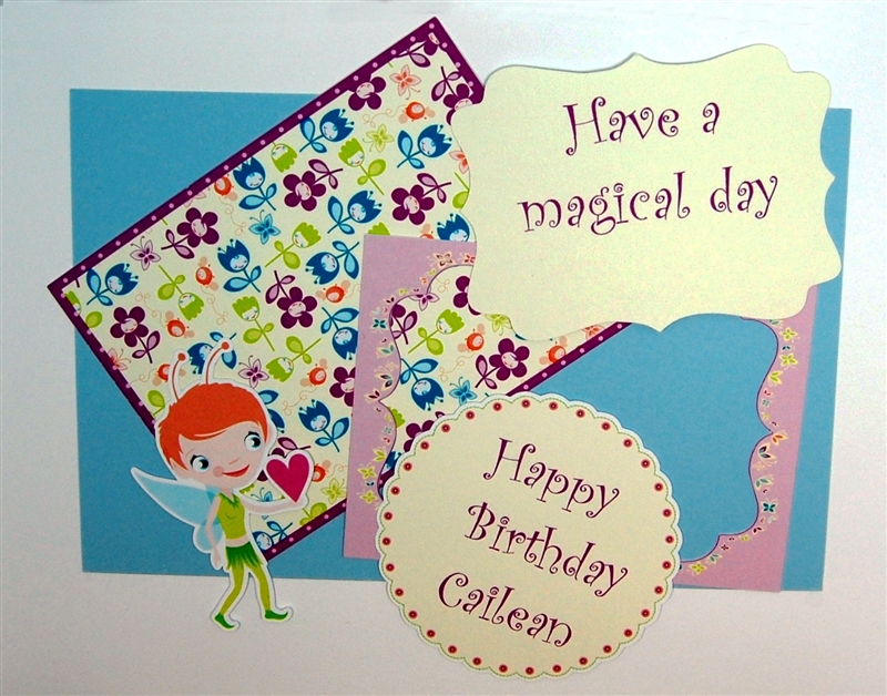 Capadia Designs: 12 on the 12th and the Pixie card