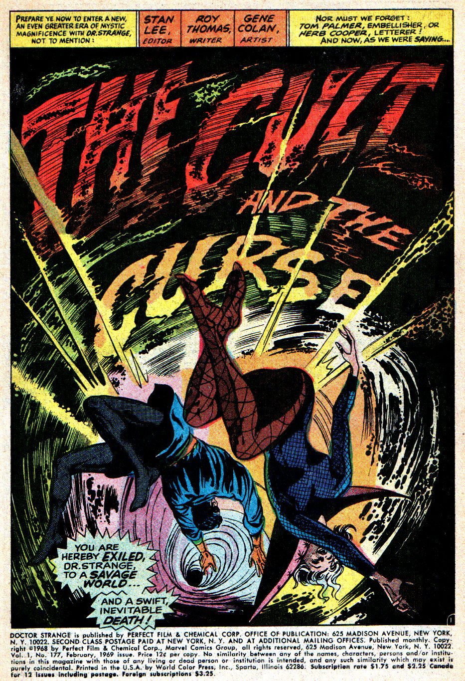 Read online Marvel Masterworks: Doctor Strange comic -  Issue # TPB 3 - 172