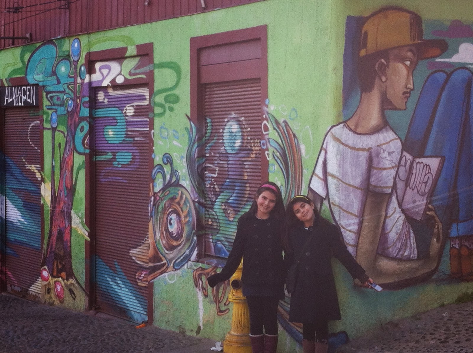 Valparaíso... mi puerto bello Murales de Valparaíso Calle Simpson