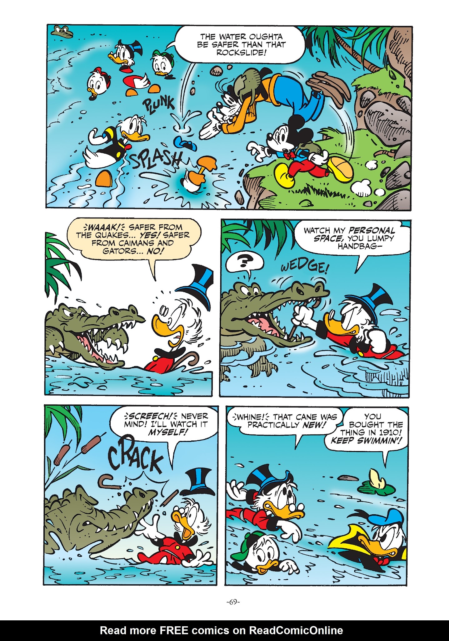 Read online Mickey and Donald: The Search For the Zodiac Stone comic -  Issue # TPB - 68