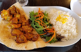 Ashy's Afghan, Ashburton, chicken kebabs