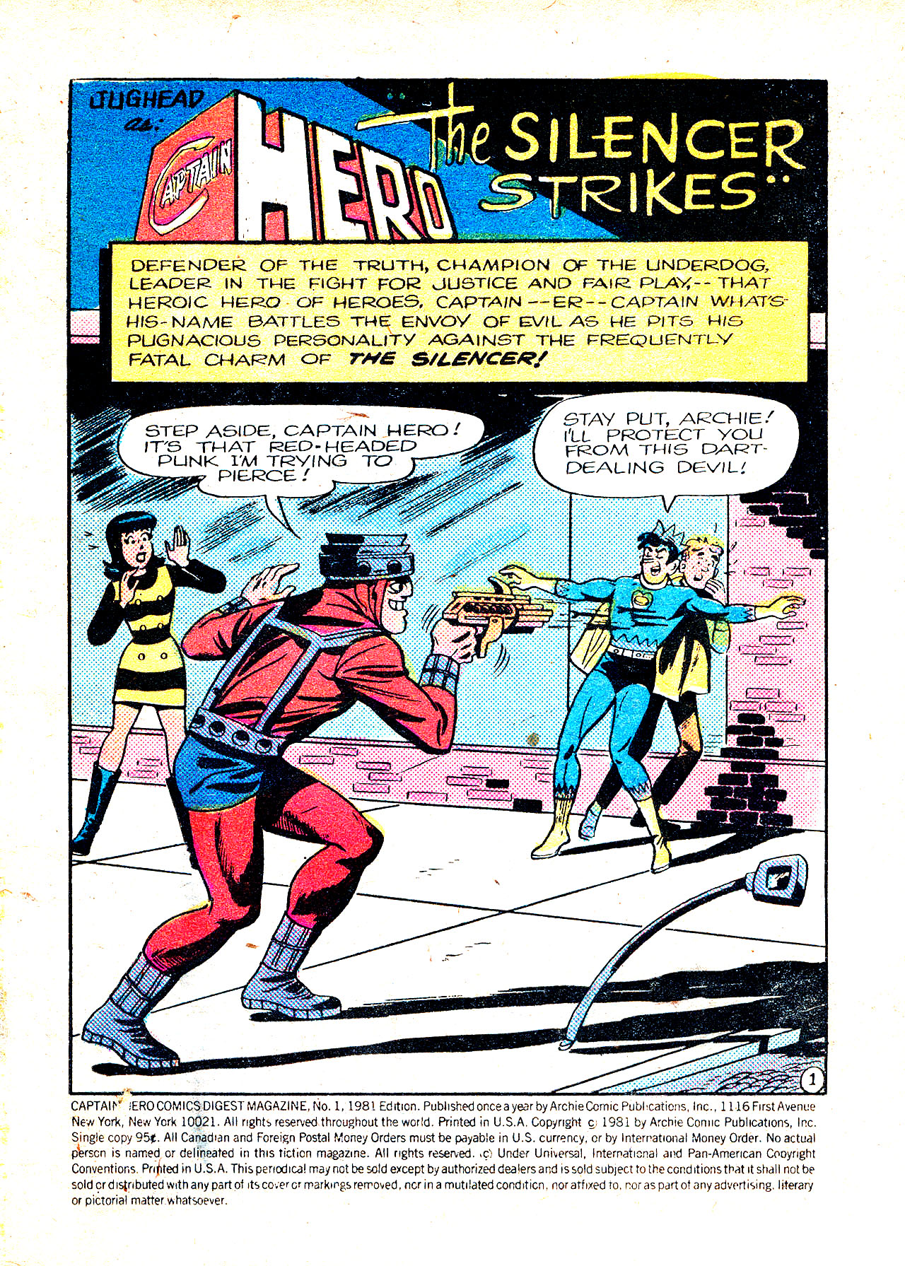 Read online Captain Hero Comics Digest Magazine comic -  Issue # TPB - 2