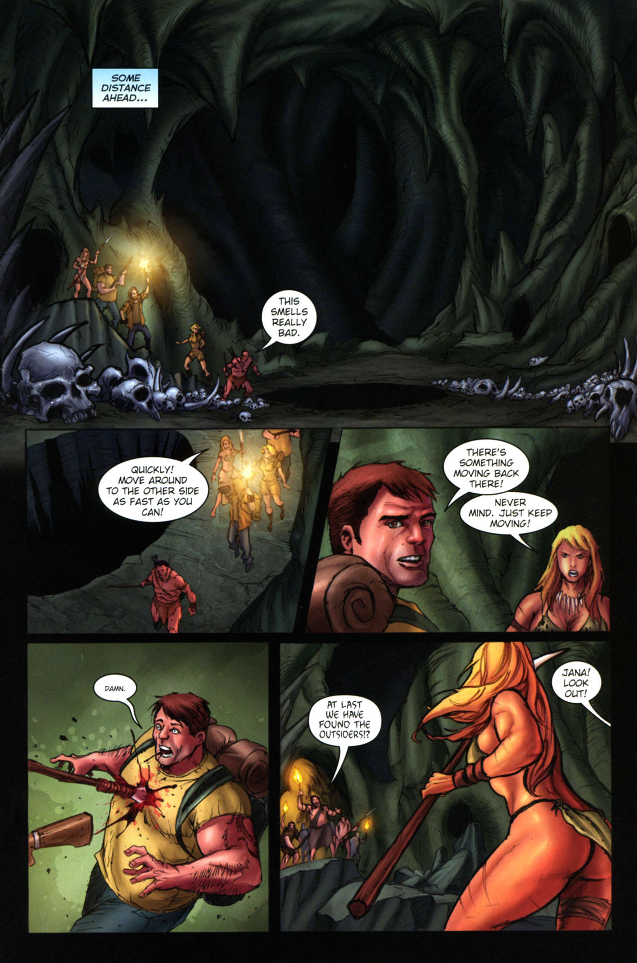 Read online Jungle Girl comic -  Issue #4 - 24