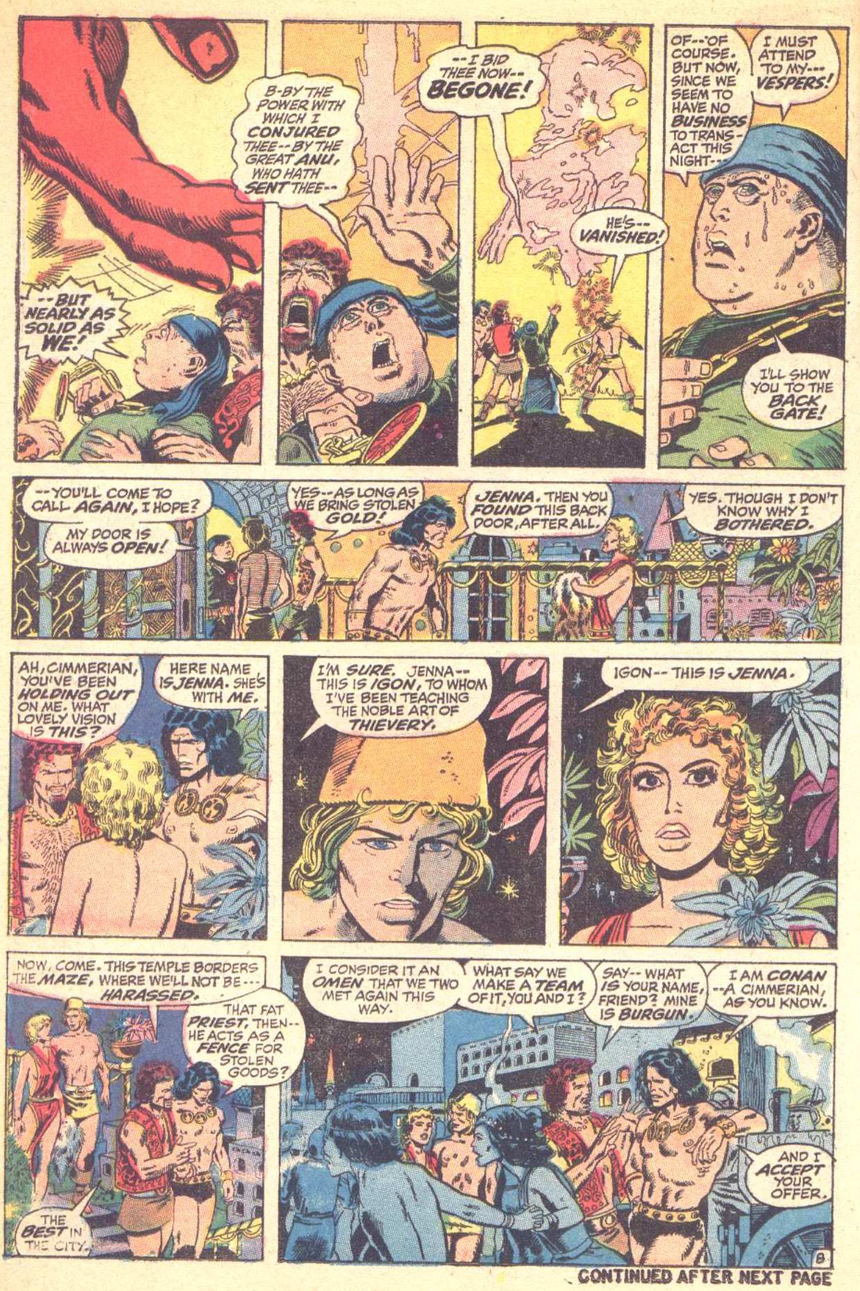 Conan the Barbarian (1970) Issue #10 #22 - English 9