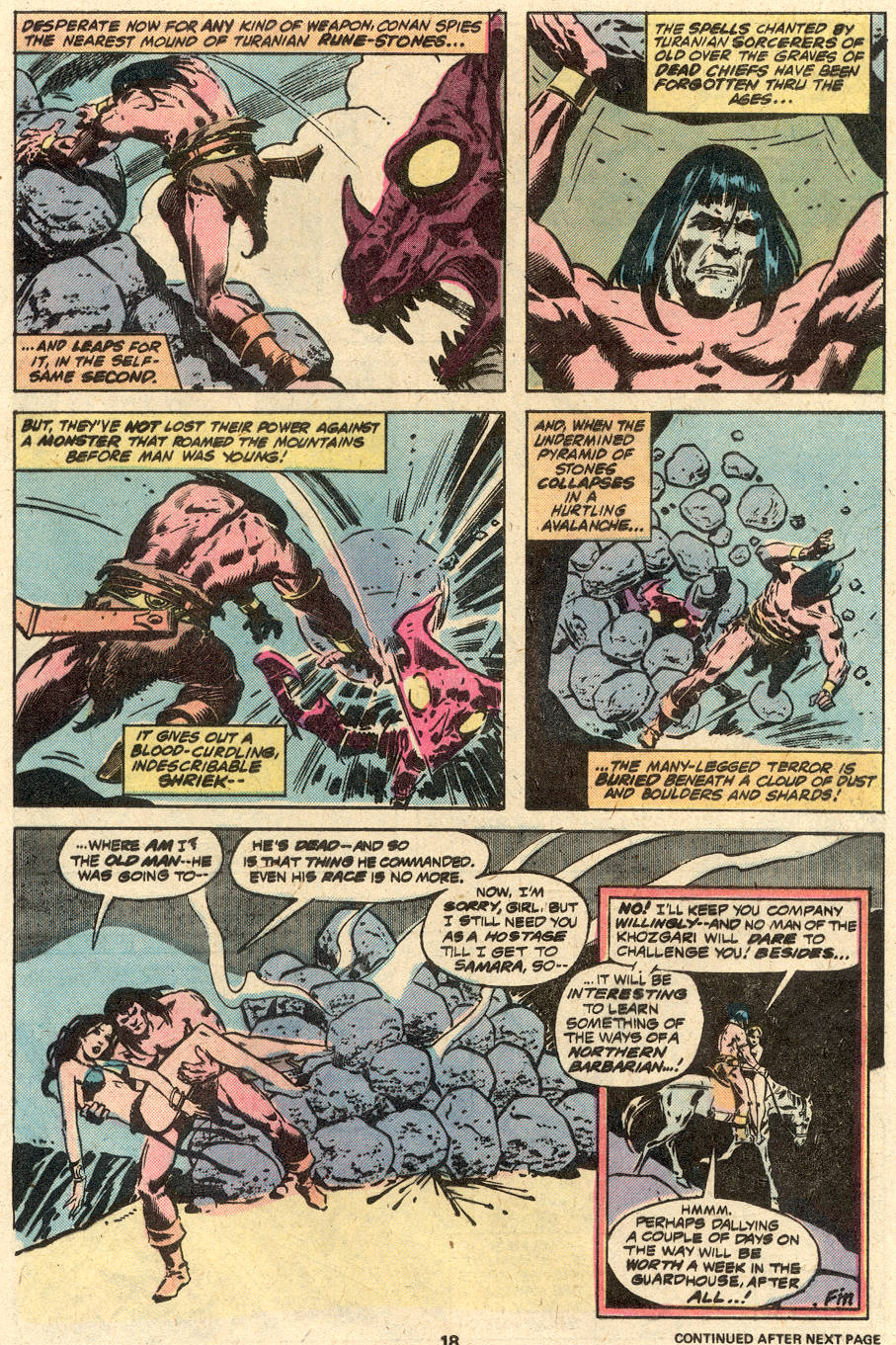 Read online Conan the Barbarian (1970) comic -  Issue #87 - 13