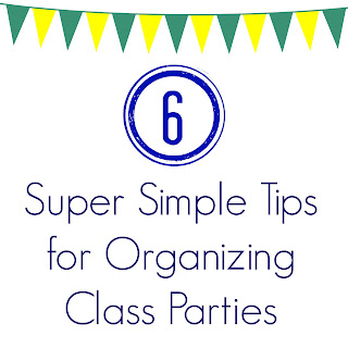 Simple Tips for Organizing Class Parties || The Chirping Moms