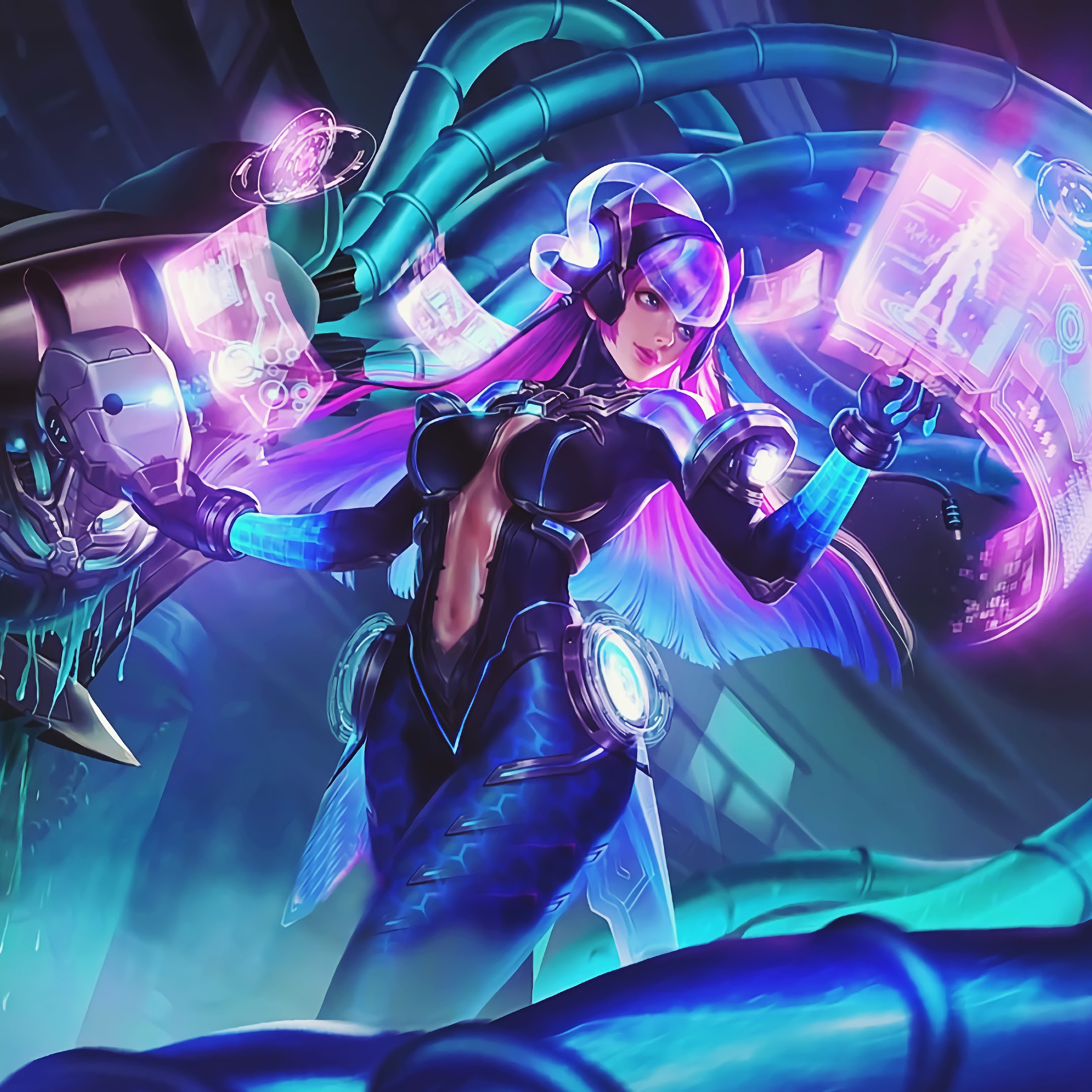 Selena, Virus, Skin, Mobile Legends, 4K, #150 Wallpaper