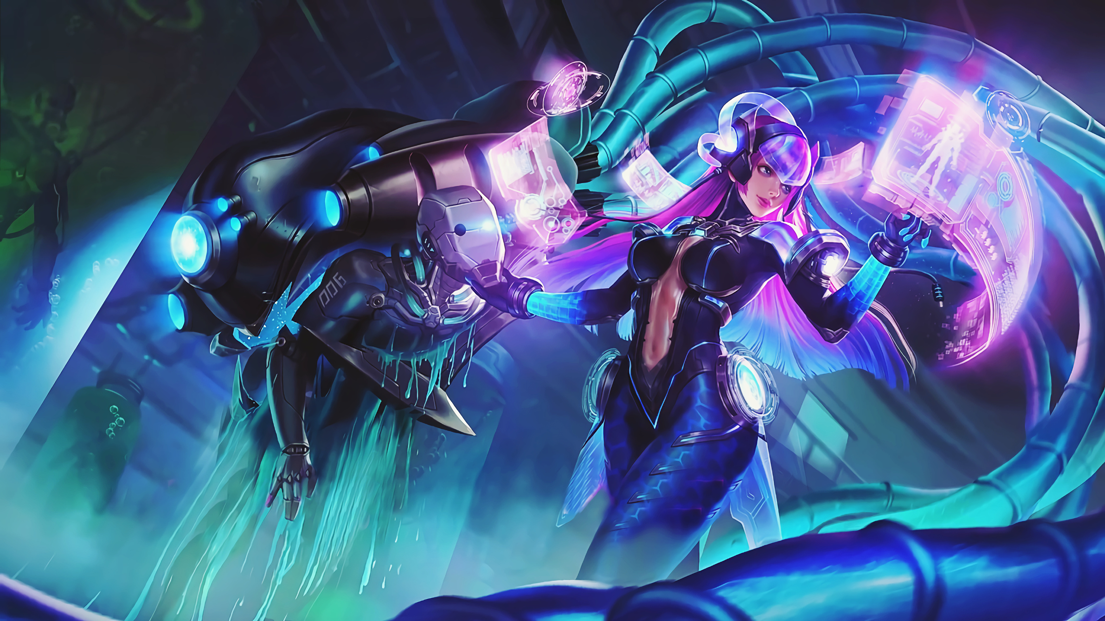 Selena, Virus, Skin, Mobile Legends, 4K, 150 Wallpaper