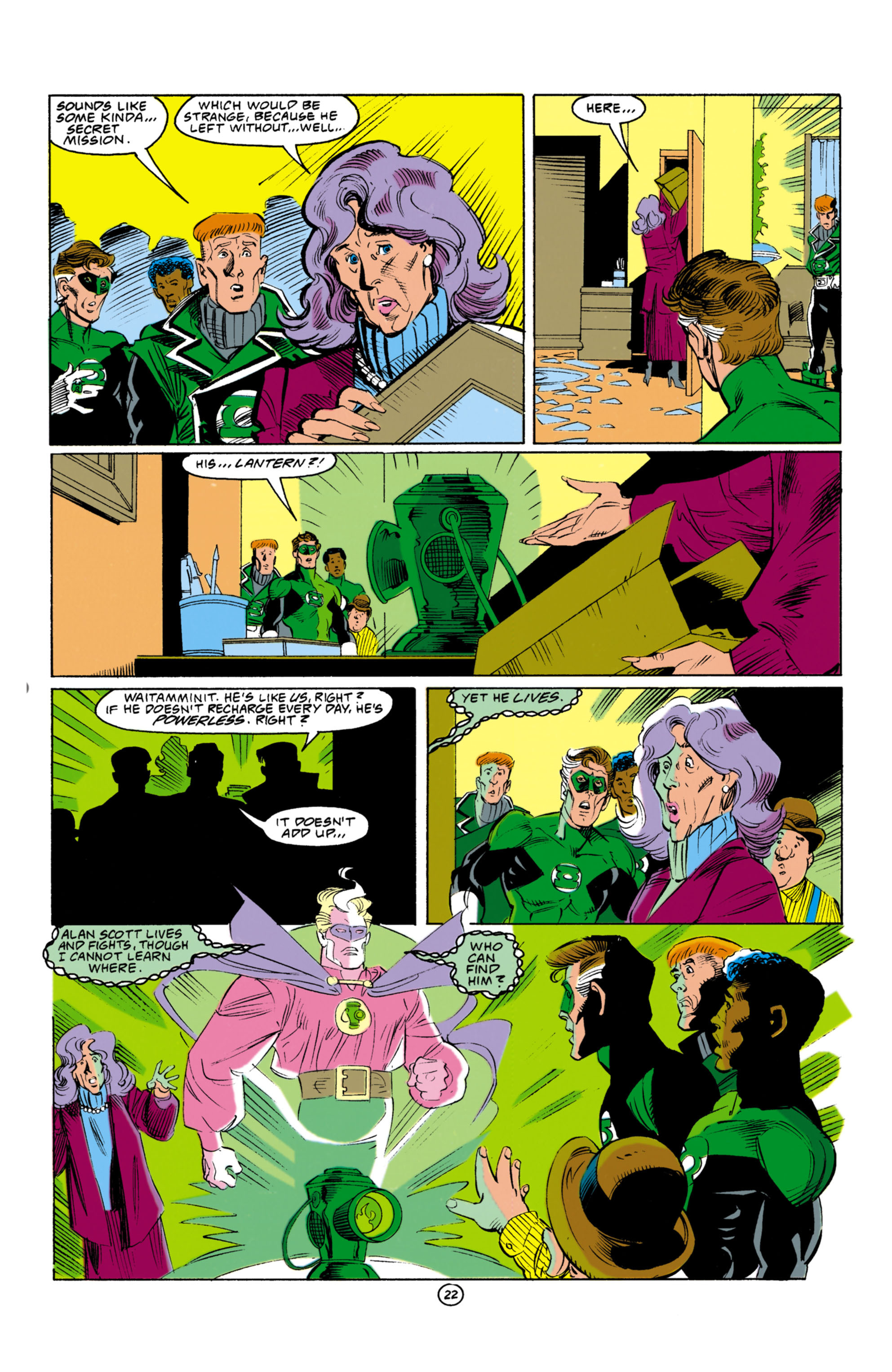 Read online Green Lantern (1990) comic -  Issue #19 - 23