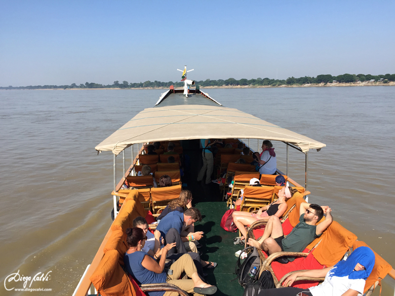 Myanmar la antigua Birmania - Blogs de Myanmar - Desde Mandalay a Bagan navegando por el río (1)