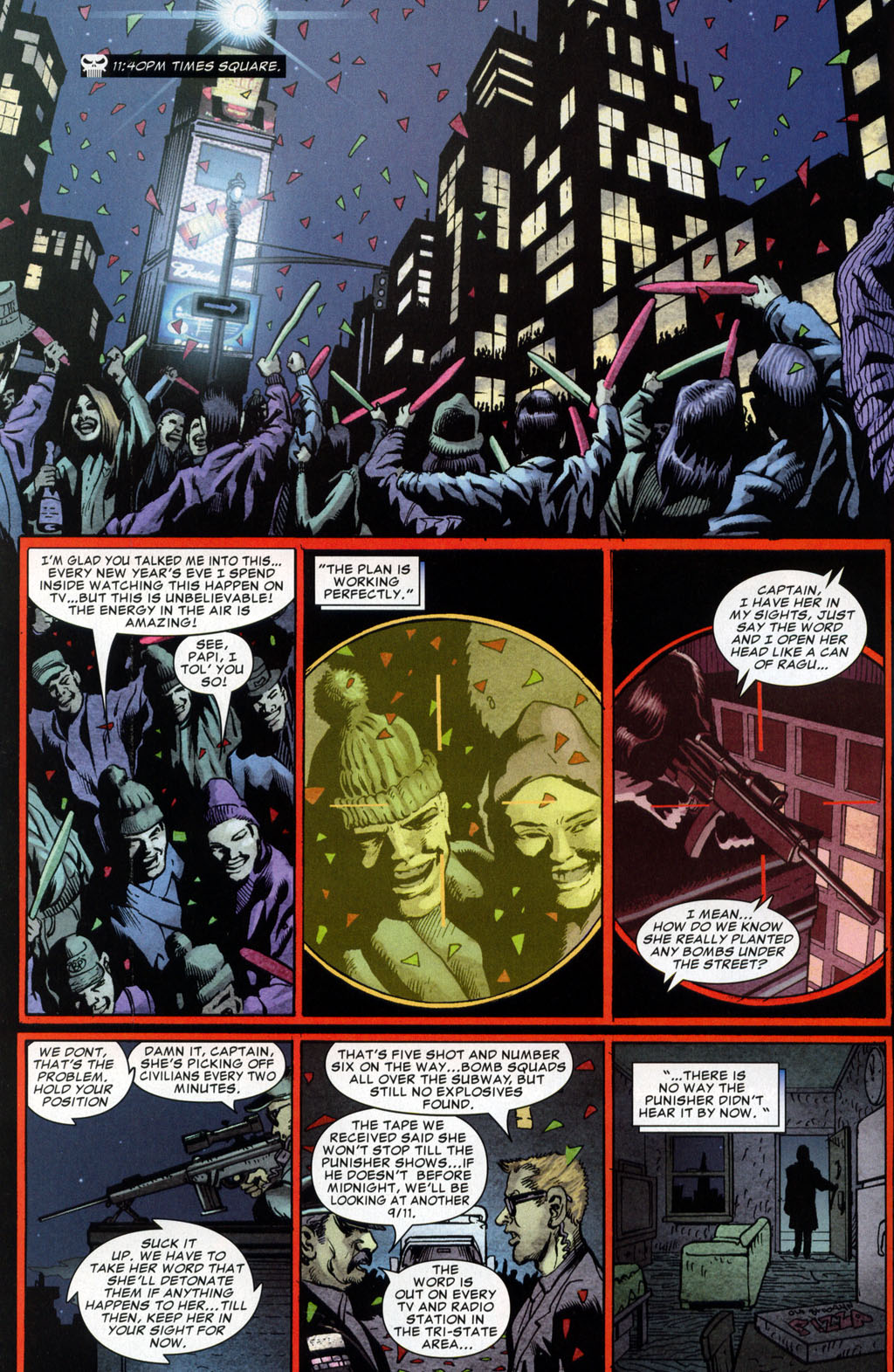 Read online Punisher: Red X-Mas comic -  Issue # Full - 11