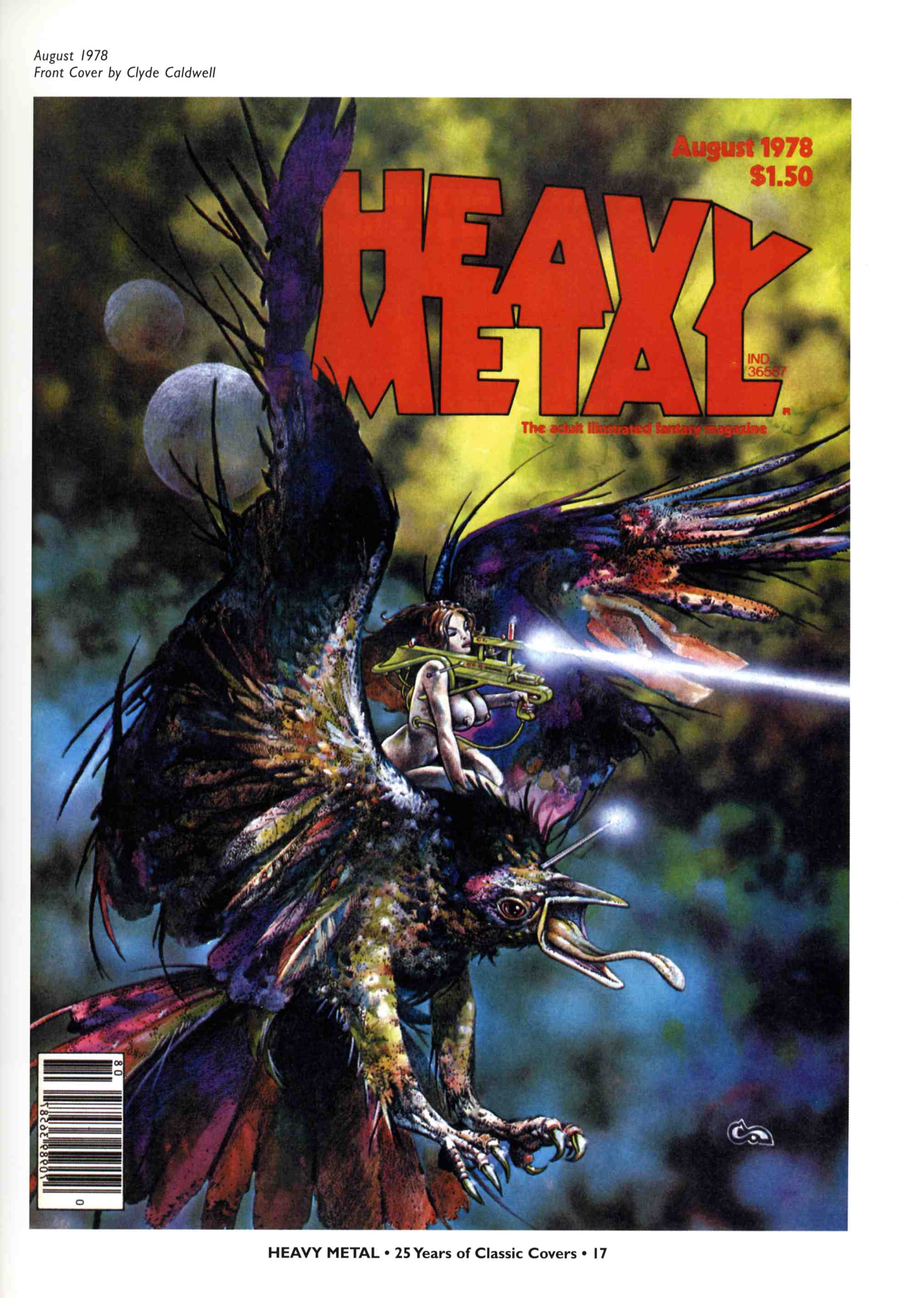 Read online Heavy Metal: 25 Years of Classic Covers comic -  Issue # TPB - 23
