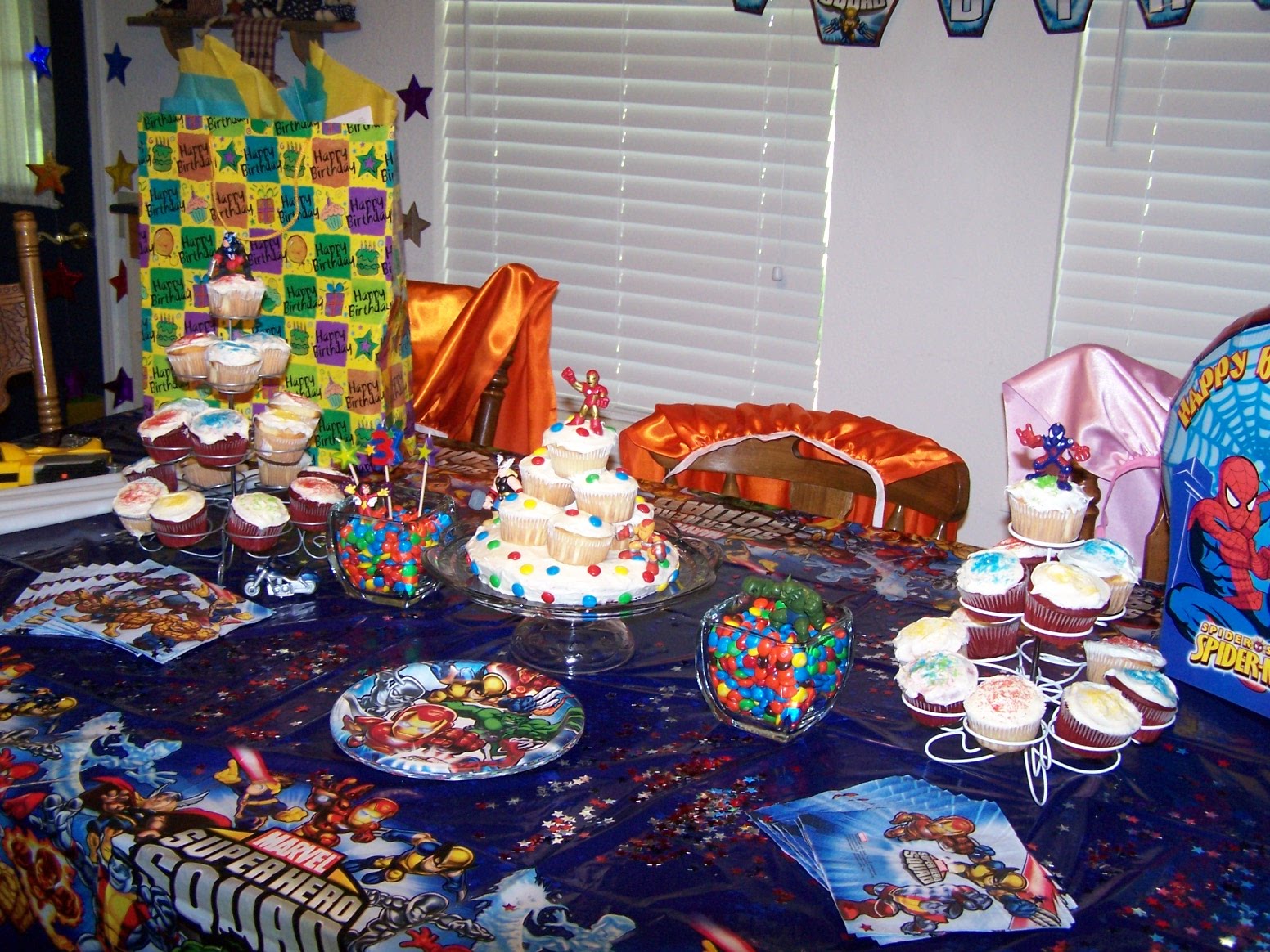 37 Cute Spiderman Birthday Party Ideas | Table Decorating Ideas