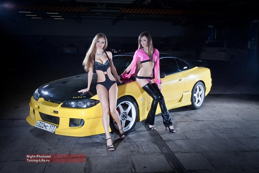 Nissan Silvia And Sexy Girl