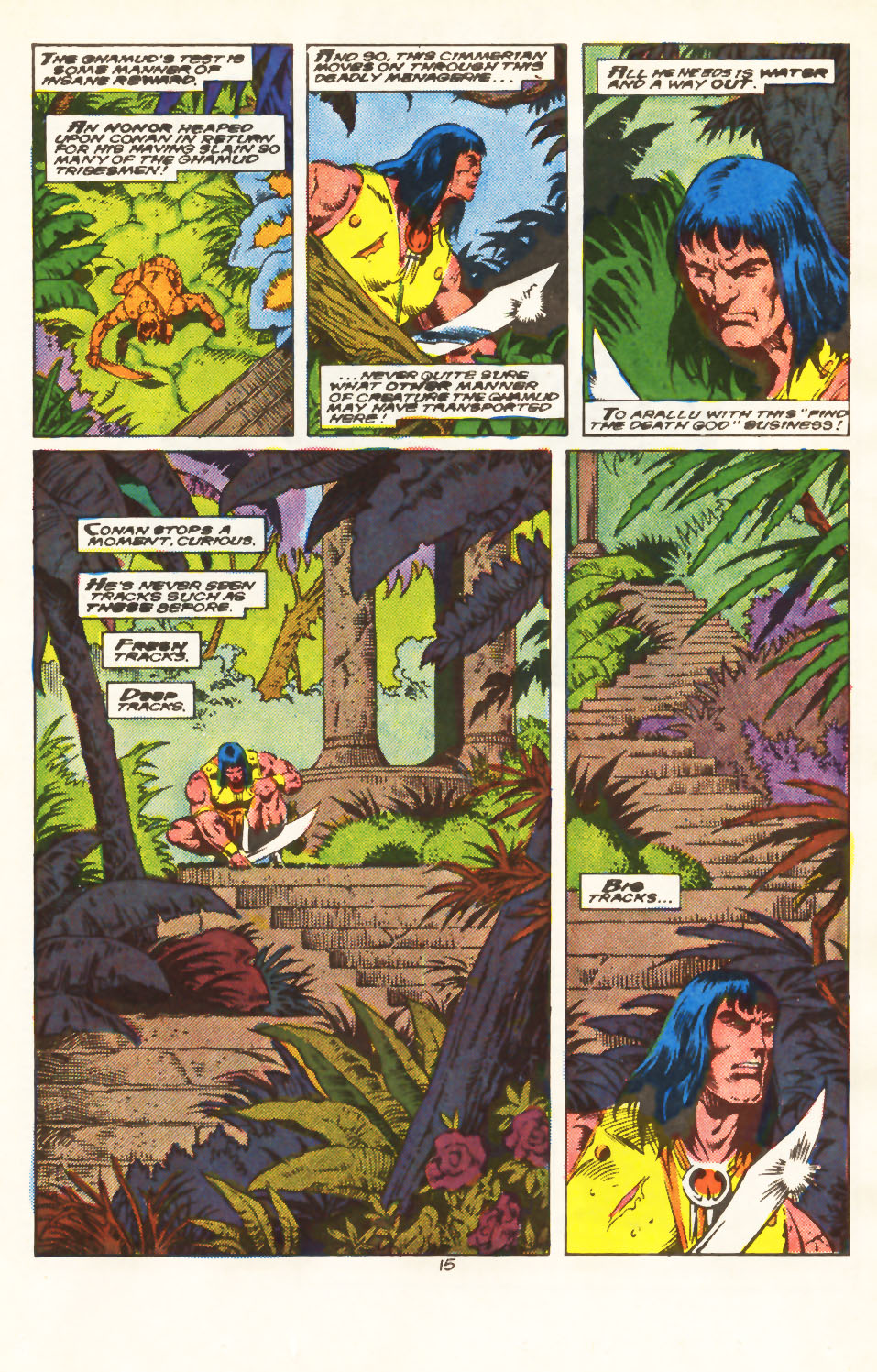 Read online Conan the Barbarian (1970) comic -  Issue #213 - 13